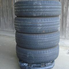 バリ山　195/65R15 夏タイヤ　4本　中古