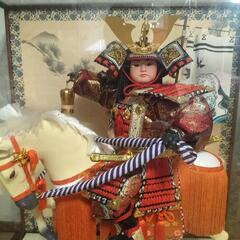 【シーズン前お値下げ！】５月人形　こどもの日　馬の大将の画像