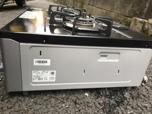 ガスコンロ　ノーリツ　都市ガス　2020年製　NW61QVL