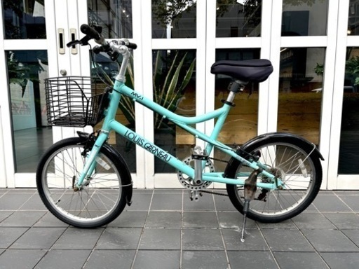 【5/5まで】ルイガノ LOUIS GARNEAU ミニベロ ブライトブルー