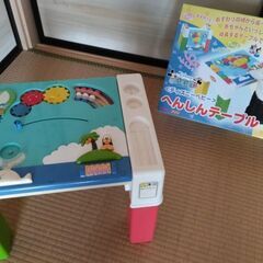 へんしんテーブル