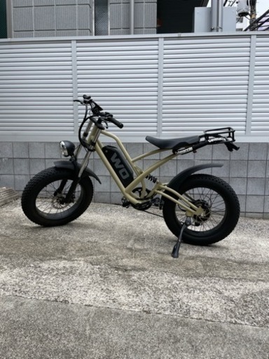 値下げ】電動自転車WO M2X-1 SAND (ポニョ) 中目黒の電動