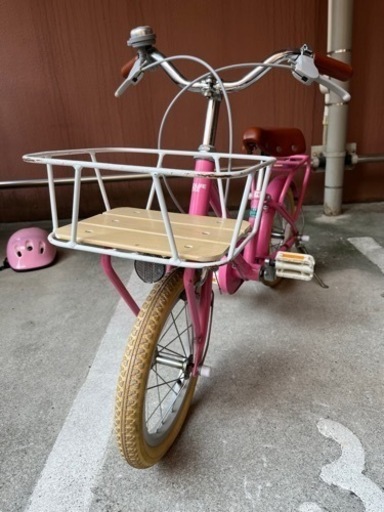 自転車　14インチ　補助輪あり