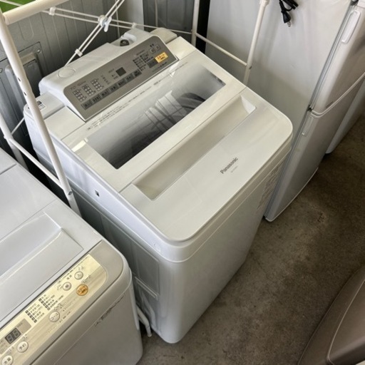 万代店　極美品　panasonic 洗濯機　NA-FA70H3 泡洗浄