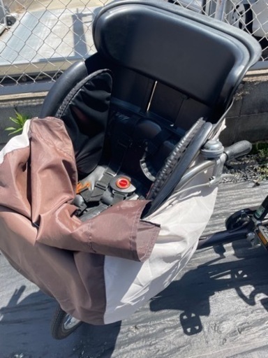 子供乗せ自転車　前後チャイルドシート