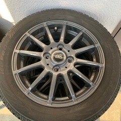 売　バリ溝スタッドレス付き　軽自動車サイズ