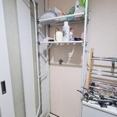 洗濯機ラックの画像