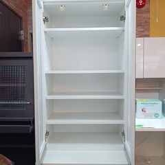 高橋木工所　シェモア　キッチンボード　定価約130,000円　ナチュラル　木目調　サイズ（約）幅６０×奥５１×高２３８　　■近隣配送無料 買取GO‼　栄和店