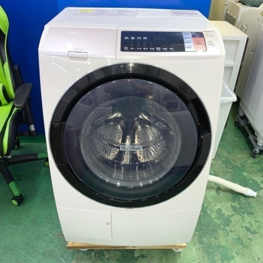 ⭐️HITACHI⭐️ドラム式洗濯乾燥機　2017年11kg/6kg 大阪市近郊配送無料