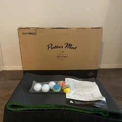 パター　マット　ゴルフ　美品