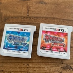 ポケモン3DS アルファサファイア＆オメガルビー　箱無し
