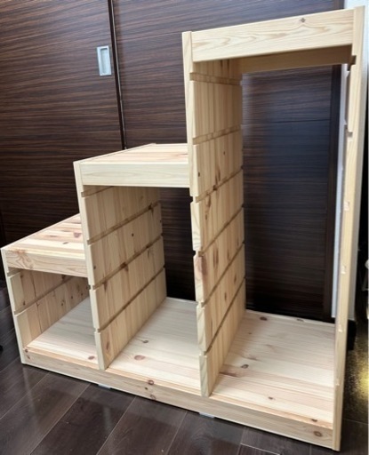※5/14(日)に来れる方限定価格※   IKEA トロファスト　収納コンビネーション, ライトホワイトステインパイン/ホワイト