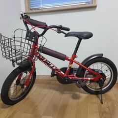 【室内保管】自転車デビューフルセット　自転車子供用14インチ、ヘ...