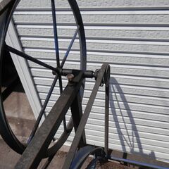 電動ふるい機 田んぼ 育苗用・造園・園芸用などの土ふるいに活躍します 振るい機械 土を細かく電動回転 楽々の画像