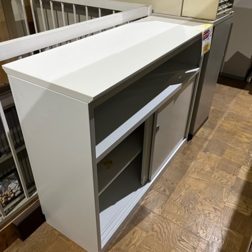 A-138 カウンター書庫 鍵付き❗️