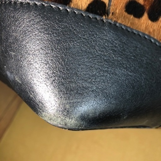 トリーバーチ2way ハンドバッグレオパード　ショルダー紐無し