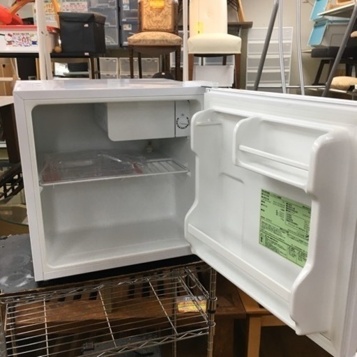 S207 ⭐ アイリスオーヤマ 冷蔵庫 45L 小型 静音 1ドア 右開き 温度調節6段階 ホワイト IRR-A051D ⭐動作確認済