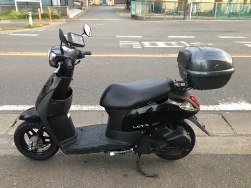 店頭で決まりました^^; CA4AA レッツ　原付き　三郷市から