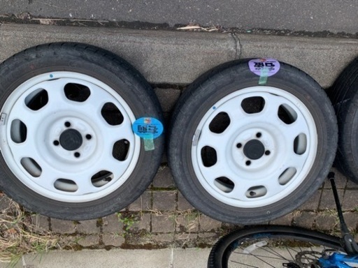 初代ハスラーのタイヤとホイールのセット(夏タイヤ)15インチ
