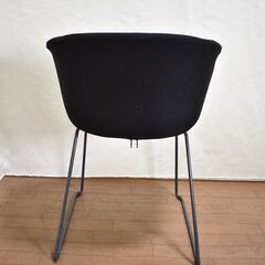 【ヤ取終了8/4】≪zyu980≫ Armonia？/アルモニア？ Plato ダイニングチェア ブラック 家具/インテリア 椅子/チェア/デスクチェア モダンテイスト 50426-05の画像