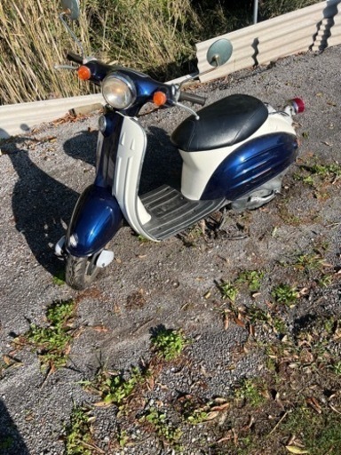 和製ベスパ　スズキ　ヴェルデ　エンジン一発始動　走行6200キロ