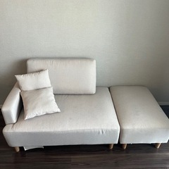 中古ローソファークッション付き(お渡し確定)