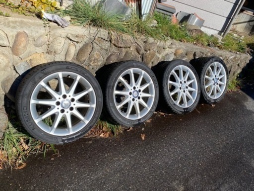 メルセデスベンツ W245 B170 スポーツ 純正 17インチホイール 215/45ZR17 7J ET49 A169