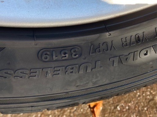 メルセデスベンツ W245 B170 スポーツ 純正 17インチホイール 215/45ZR17 7J ET49 A169