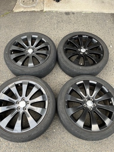 タイヤホイールセット4本　スバル純正ホイールと215/45R18