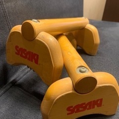 最終値下げ中　SASAKI®️  木製　倒立バー