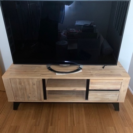 テレビボード ホワイトオーク 無垢材