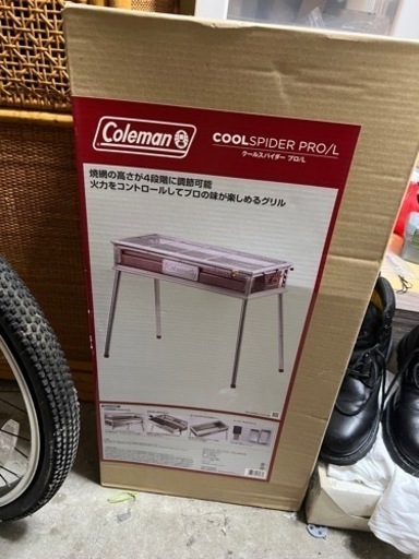 コールマン　グリル台　キャンプ　バーベキュー　新品未開封