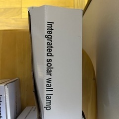 訳あり　箱折れ　新品3個セット　ソーラーライト屋外 防水センサーライト の画像