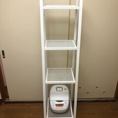 [Sayonara sale, Mitaka] Nitori kotatsu, floor chair, mirror, oven toaster, rice cooker, trash bin, carpet, metal shelf, storage boxesの画像