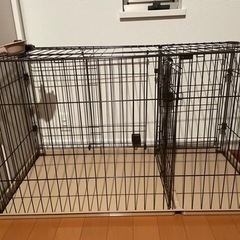 【決まりました】犬用ゲージ（中古）の画像