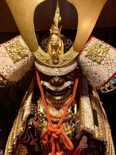 上原玉鳳　五月人形