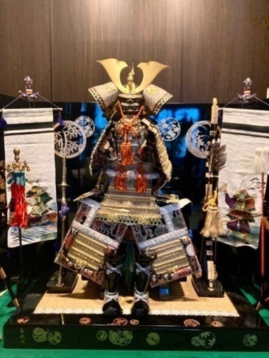 上原玉鳳　五月人形