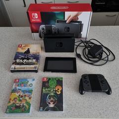 任天堂スイッチ 本体 ソフト セット 箱あり