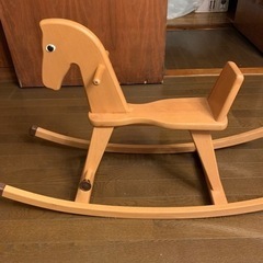 値下げします‼️子供用ロッキング木馬　