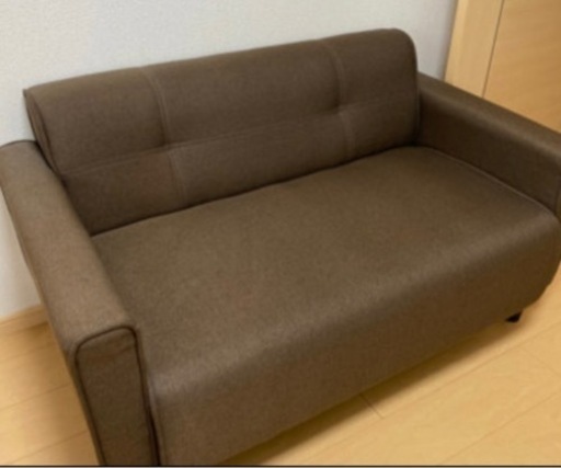 茶色 ソファー 5000円での取引