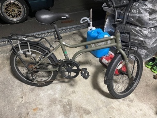 ジープ 自転車 切り替え付き 美品