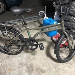 ジープ 自転車 切り替え付き 美品