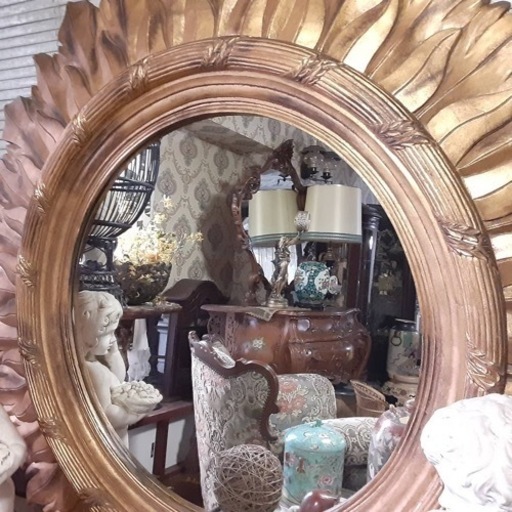 アンティーク家具　鏡