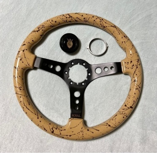 グリップロイヤル GRIP  ステアリング ハンドル ホーンボタン セット