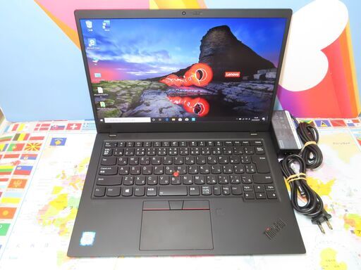 JC0423 レノボ Thinkpad X1 Carbon2019 16GB 8365U 美品 office2019