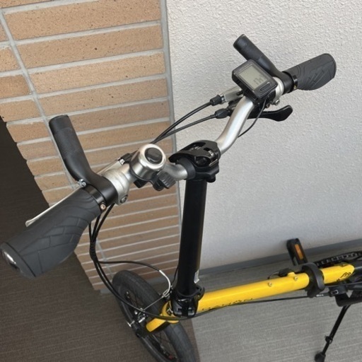 【GW特価】DAHON K3 ブラックイエロー 3段変速 14インチ アルミ 折り畳み自転車【ダホン】
