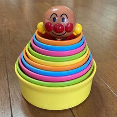 アンパンマン 天才脳つみかさねカップの画像