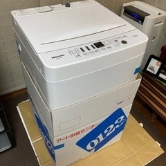引取先決まりました　洗濯機　Hisense HW-E5503 2...