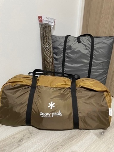 キャンプテント　スノーピーク