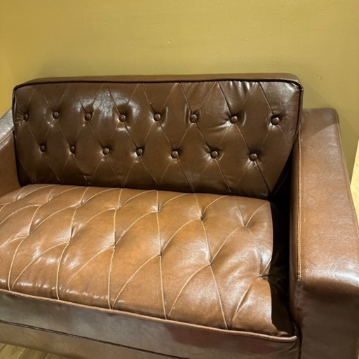 ダブルソファ　ヴィンテージ